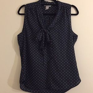 H&M POLKA DOT DRESSY TANK
